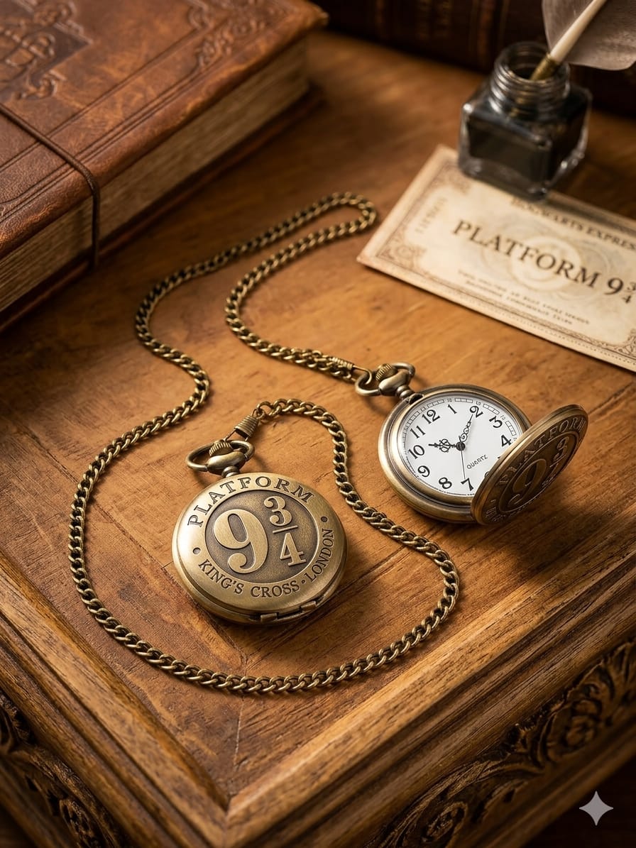 Reloj de Bolsillo Harry Potter Andén 9¾