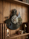 Reloj de Vinilo La Bella y la Bestia