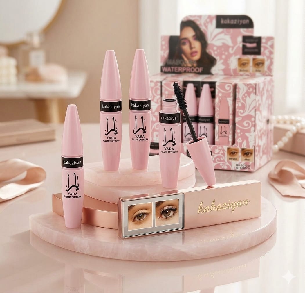 Kakaziyon Yara Rímel Rosa Waterproof Volume Extension