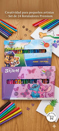 Set 24 Rotuladores Premium Disney