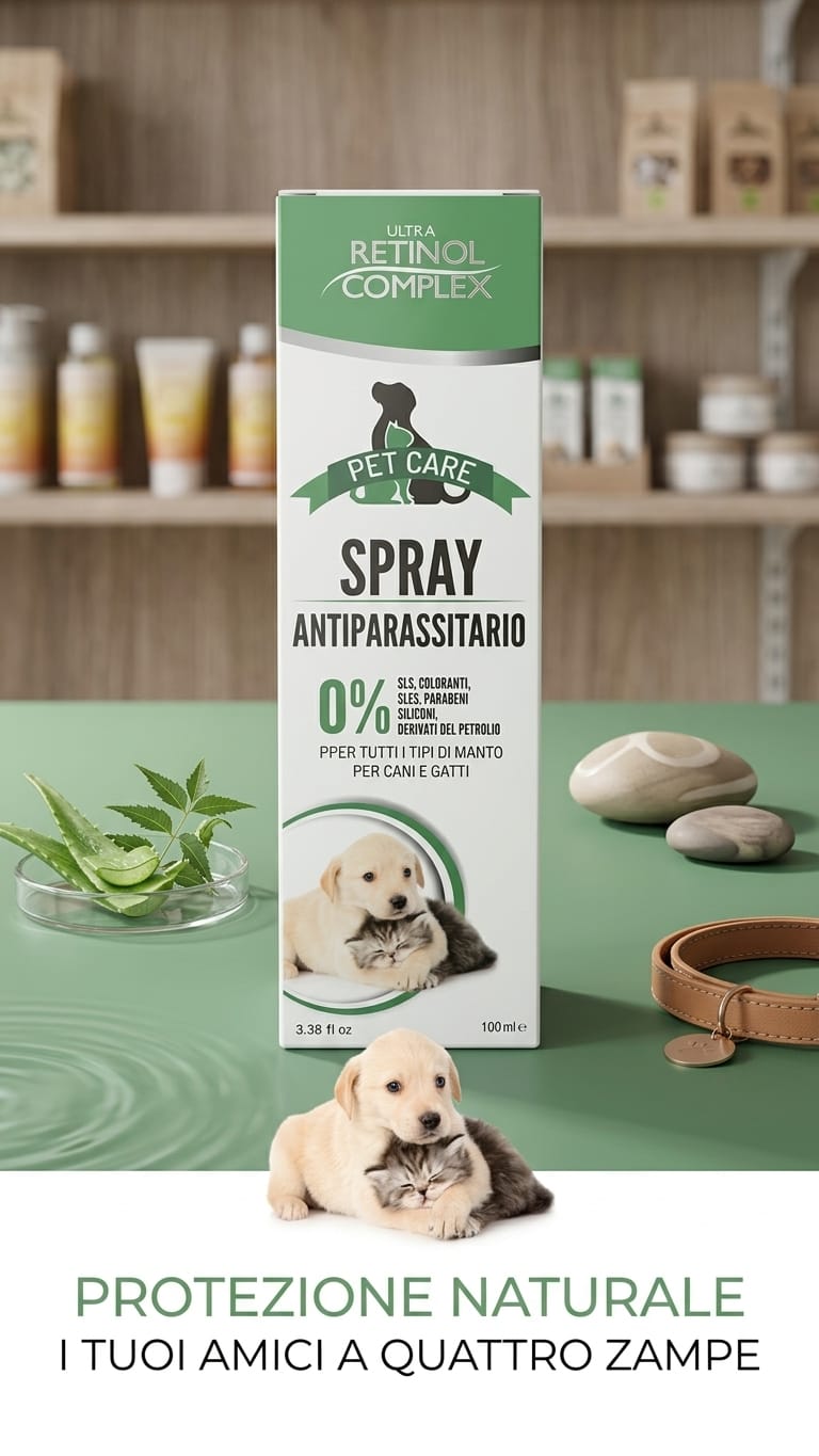 Spray Antiparasitario Ultra Retinol Complex Pet Care 100ml