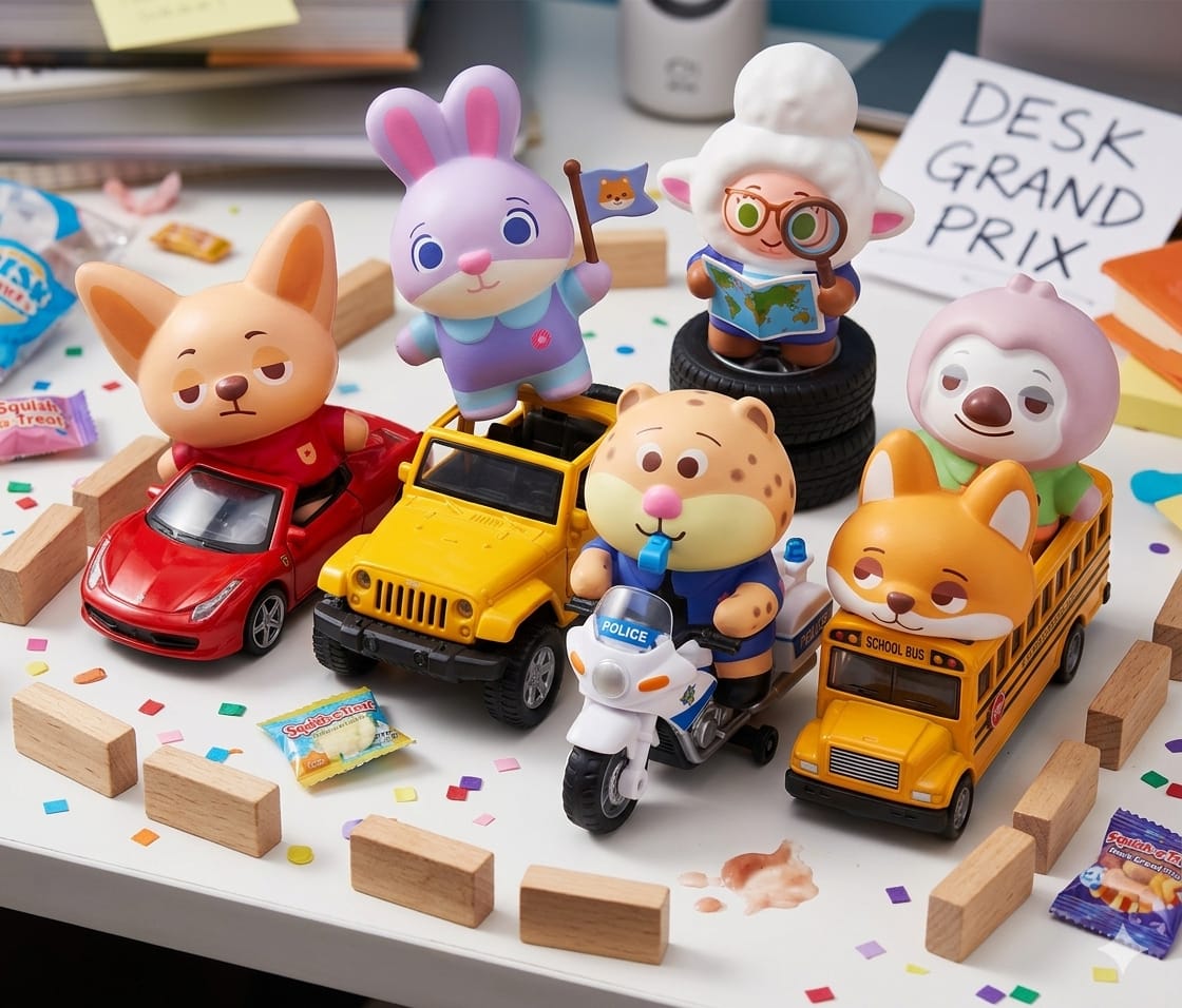Figura Squishy Zootopia Disney