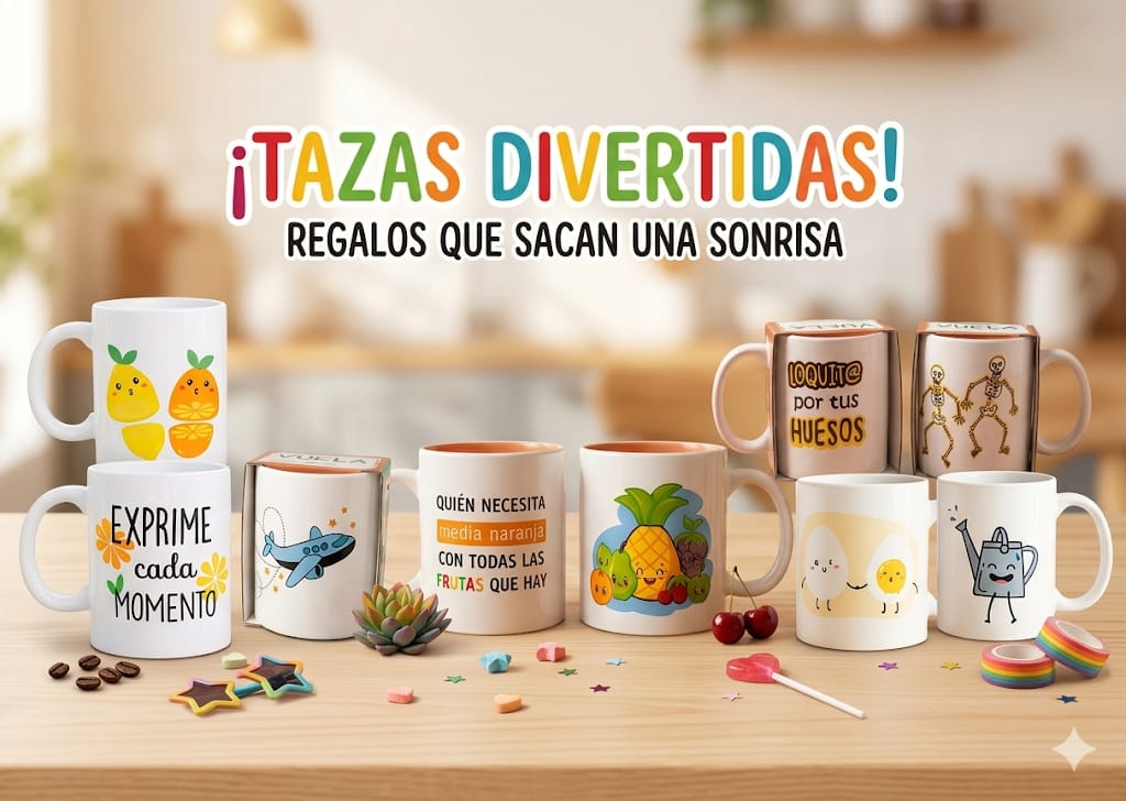 Taza con Mensaje Divertido - Varios Diseños