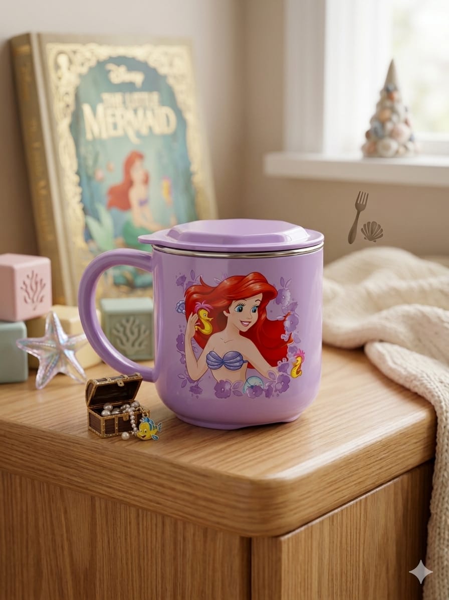 Taza Disney con Tapa