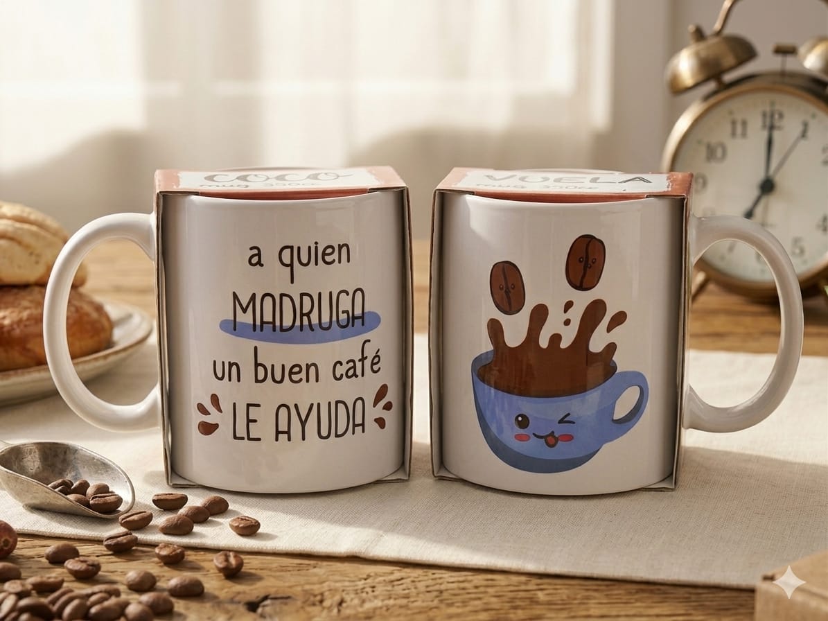 Taza con Mensaje Divertido - Varios Diseños