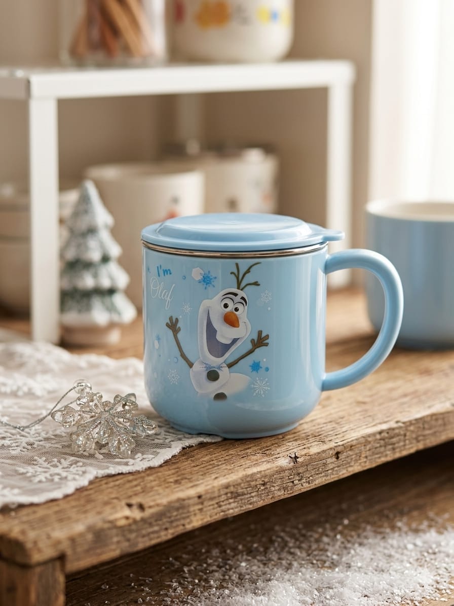 Taza Disney con Tapa