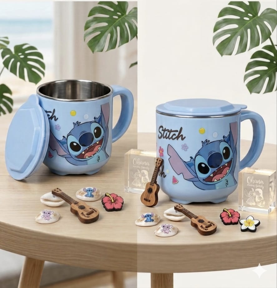 Taza Disney con Tapa