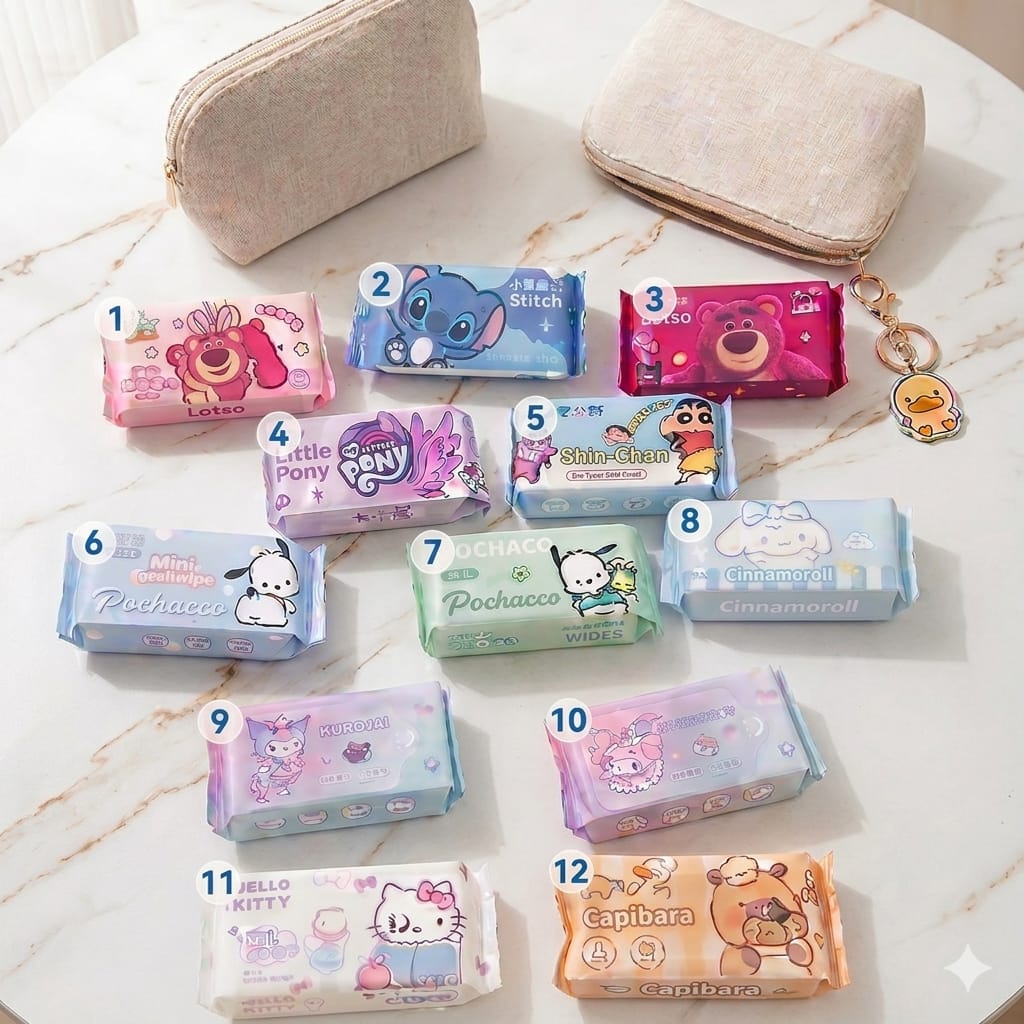 Toallitas Húmedas Kawaii