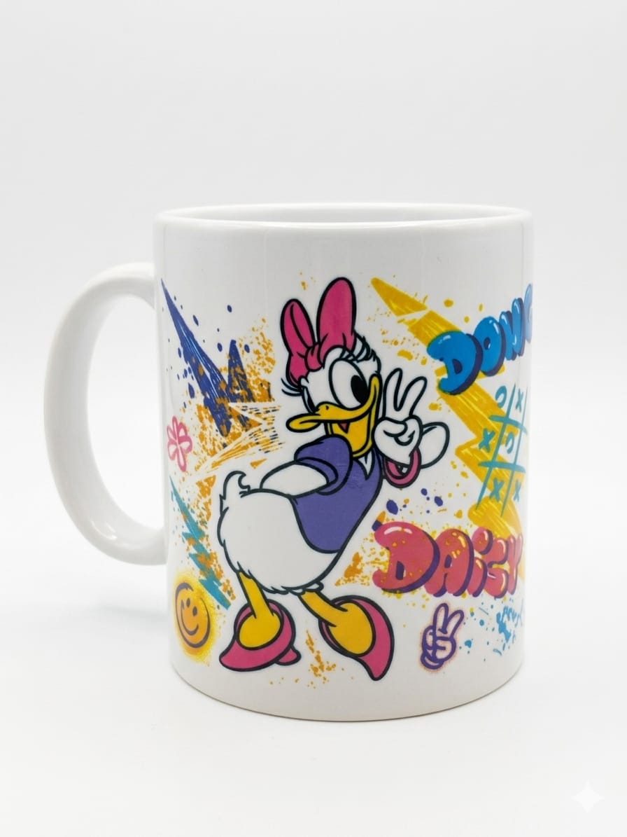 Taza Donald's y Daisy
