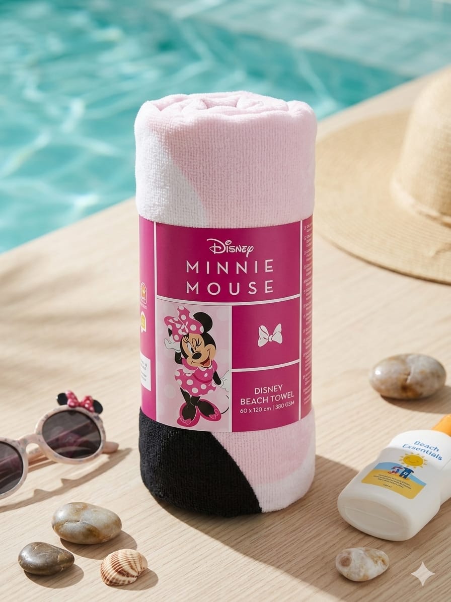 Toalla de Playa Disney Minnie Mouse 60x120cm