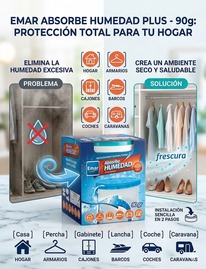 Absorbe Humedad Plus Emar 90g