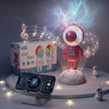 Altavoz espacial BT208 con astronauta y conexión Bluetooth