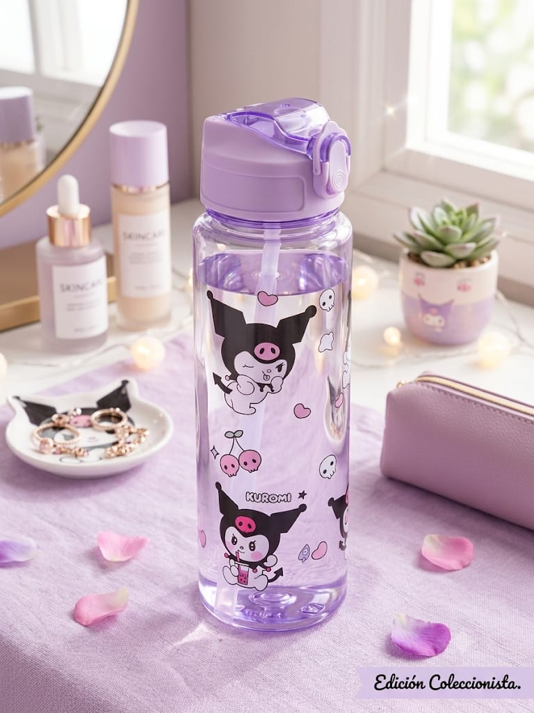 Botella Kuromi Sanrio — Edición Coleccionista