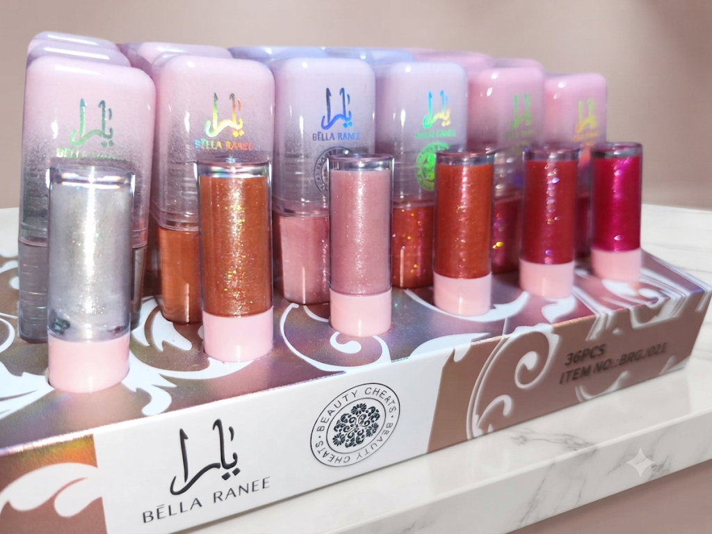 Bella Ranee Lip Gloss expositor 6 tonos