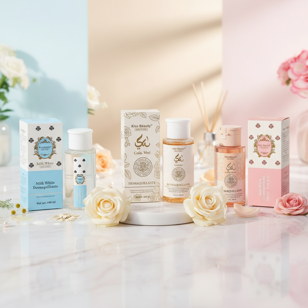 Desmaquillante Kiss Beauty - Bianco Latte, Yara Moi & Yara Rosa