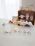 Sanrio Diadema Rígida Skin Care - Hello Kitty, Pompompurin, Cinnamoroll