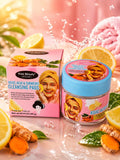 Discos limpiadores Kiss Béauty Kojic Acid & Turmeric con caja y bote