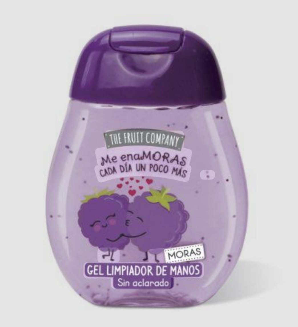 Gel Limpiador de Manos The Fruit Company — 5 Aromas Frutales