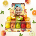 Face Complex Natural Scrub 5 aromas frutales - exfoliante facial natural