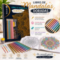 Libro de Mandalas Doradas Bismark