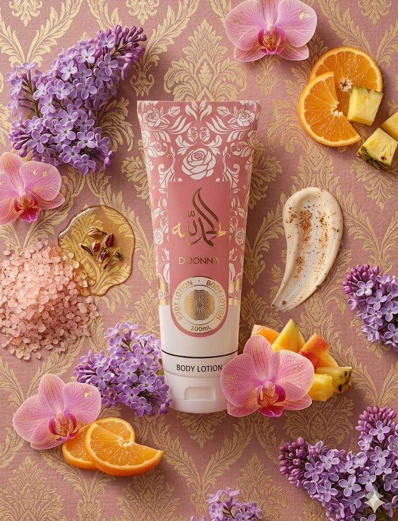 Body Lotion DDonna Yara Rosa 200ml