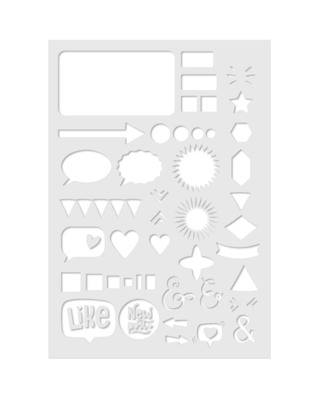 Bismark Pack Lettering Pastel - Cuaderno + 6 Rotuladores + Plantilla