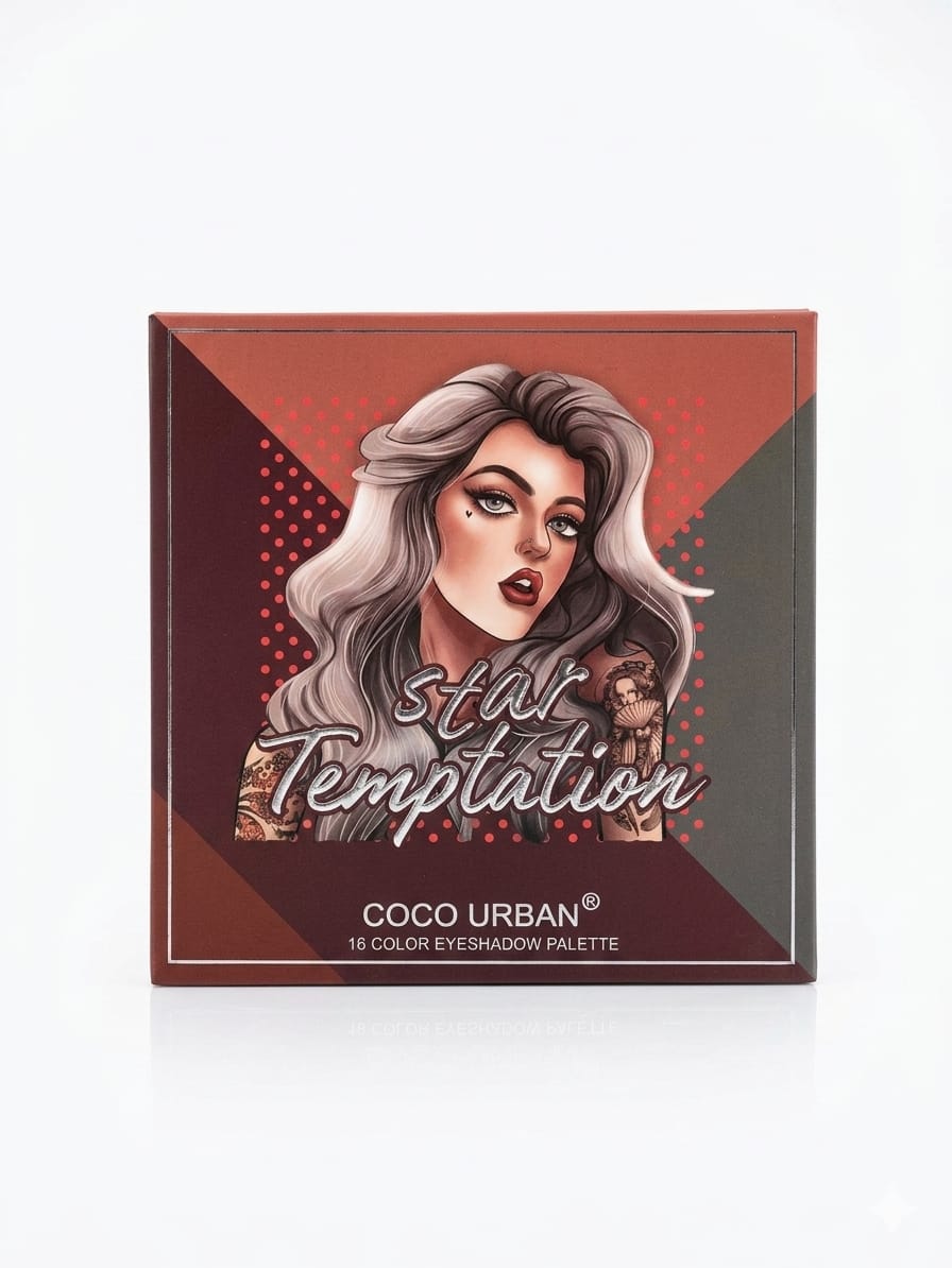 Paleta de Sombras Coco Urban Star Temptation