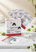 Parches de ojos ácido kójico Kiss Beauty brightening eye patch con niacinamida y cafeína