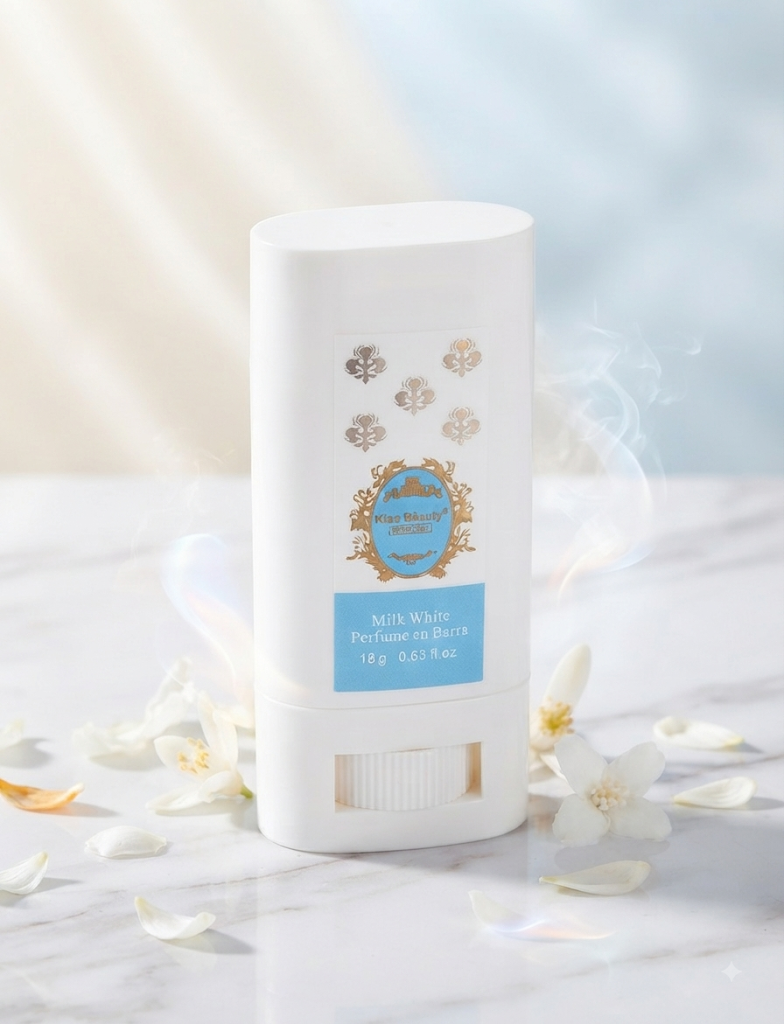 Perfume en Barra Milk White Kiss Beauty — 18g