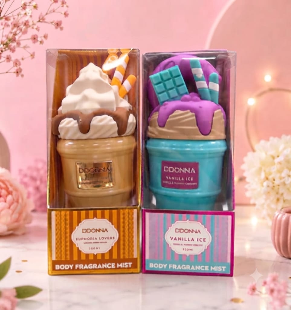DDonna Body Fragrance Mist Vanilla Ice y Euphoria Lovers