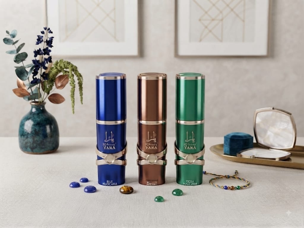 Rímel de Colores YARA 3Q Beauty Le Mascara - Azul, Marrón y Verde