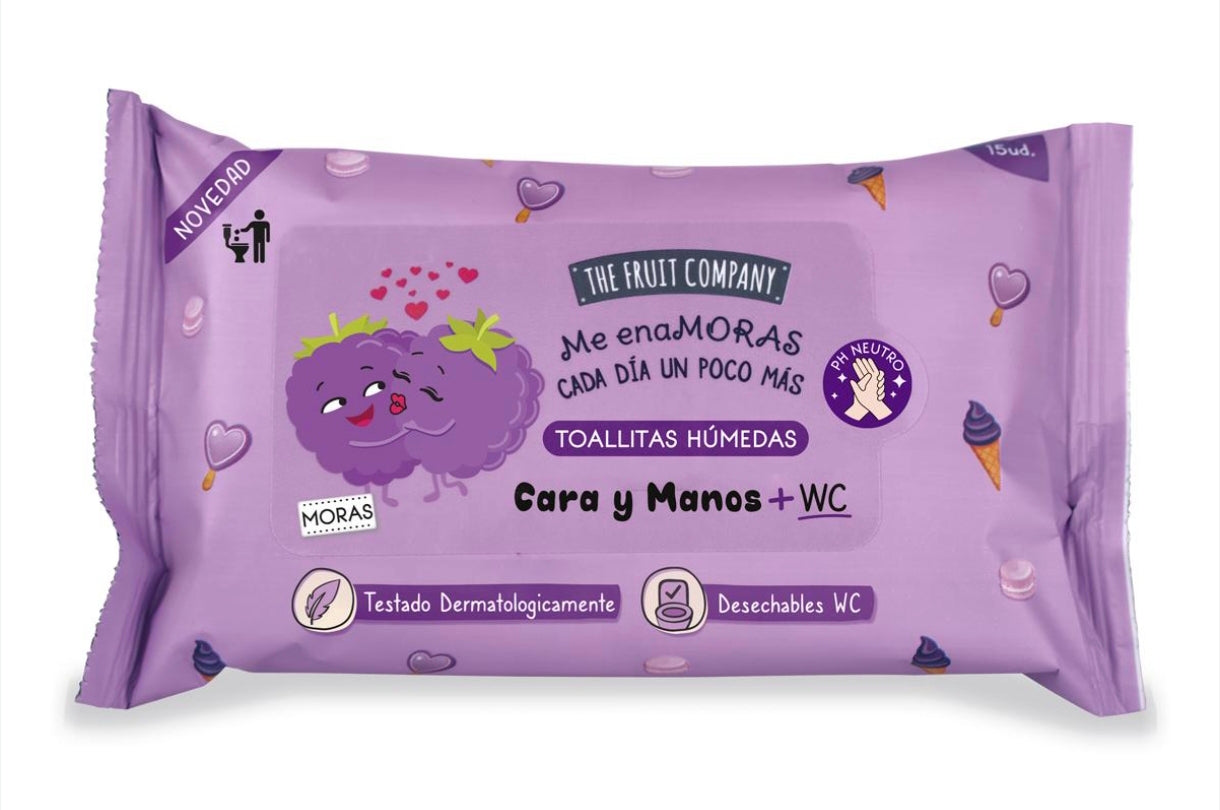 Toallitas Húmedas The Fruit Company - Elige tu Aroma