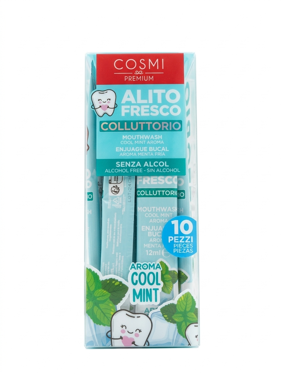 Enjuague bucal Cosmi Premium Menta fría