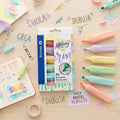 Bismark Pack 6 Subrayadores Fluorescentes Pastel Lettering