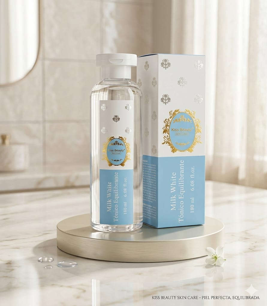 Tónico Equilibrante Kiss Beauty Milk White